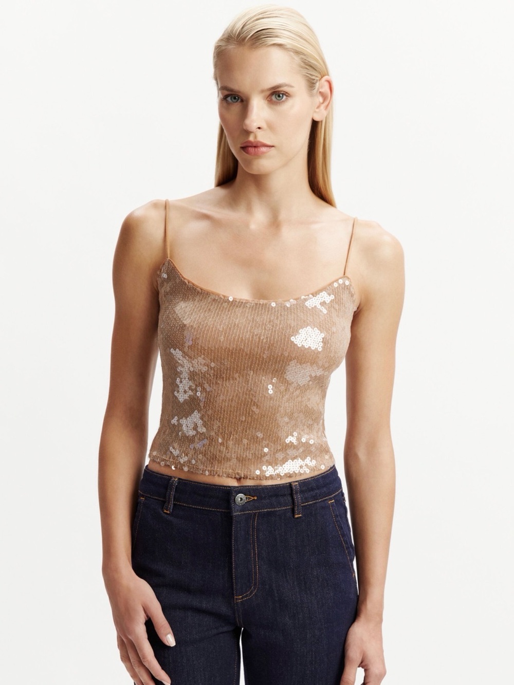 Bardot Ramira Sequin Cami